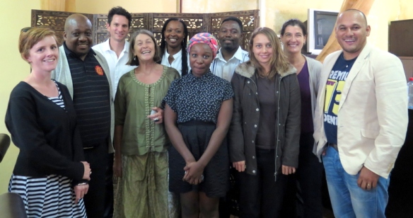 The Eastern Cape Maritime Oral History Project group with SAHRA CEO, Peter Mokwena